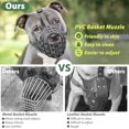 thumbnail image 4 of Cesta ligera Muzzle Mayerzon Pitbull para perros grandes, 4 of 7