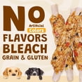thumbnail image 4 of (3 pack) ASMPET Chicken Rawhide Dog Treats – Natural, Healthy  Oat & Pumpkin Treats for Small Medium Large Dogs, 11oz, 4 of 10