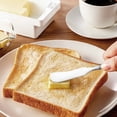 thumbnail image 4 of Butter Knives,304 Stainless Steel Hammered Butter Knife Cheese Knife Butter Knife for Hard Butter Baking Tools Dessert Jam Cake Cream Decorating Knife(A), 4 of 9