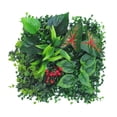 thumbnail image 4 of DOLITY 25x25cm Simulation Grass Greenery Wall Panel Decor for Living Room Accessory C, 4 of 9