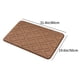 thumbnail image 3 of Alfombrillas Alfombrilla de baño de 50x80 cm,color marrón café,absorbente,lavable a máquina,antideslizante,suave y mullida,para bañera y lavabo (1 pieza). Rkxzt, 3 of 9