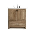 thumbnail image 3 of 30 inch Single Bathroom Vanity in Natural oak, 3 of 8