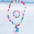 thumbnail image 4 of Niños Collar Pulsera Conjuntos Luna Unicornio Corazón Forma Estrella Collar Pulsera Princesa Collar Pulseras Conjunto 4 Piezas Speravity AP005583-00, 4 of 6