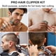 thumbnail image 5 of Kit de corte de pelo Hatteker Pro para hombre IPX7, 5 of 6