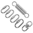 thumbnail image 4 of WEUVEB 1 Ensemble de Ressort de Balançoire Suspendue pour Chaise Hamac de Qualité Intensive, 4 of 6
