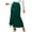 Green, variant on fatyb Womens Satin Maxi Skirts Elegant Flowy Silk Skirt High Waisted A-Line Long Skirts for Women