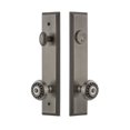 thumbnail image 2 of Grandeur 840293 Carre Solid Brass Tall Plate Single Cylinder Keyed Entry Set - Bronze, 2 of 6