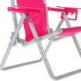 TUIBELYN Mini Folding Beach Doll Chair Kit for DIY Fairy Garden