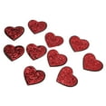 thumbnail image 3 of Parche de corazón, 10 parches de corazón rojo, parches personalizados para ropa, rendimiento probado Jadeshay A, 3 of 8