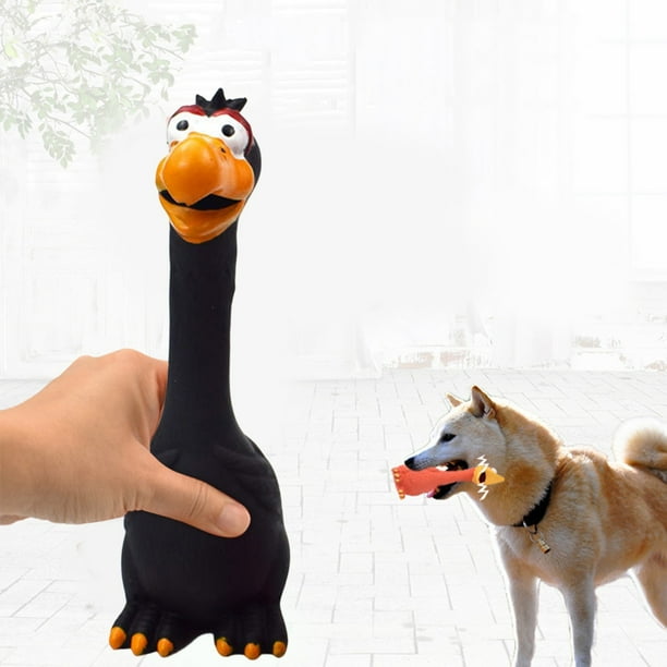 Juguete Masticable De Goma Natural Para Mascotas Juguete Masticable Duradero Para Perros Juguete Para Cachorros Que Muerden Con Fuerza (Con Forma De Pollo)