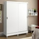 thumbnail image 2 of Ropero Closet Madesa Luke 2 Puertas Corredizas y Pies Blanco, 2 of 13