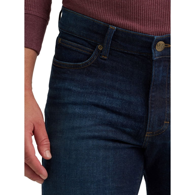 Lee Men's Slim Straight Denim Jeans with Stretch photo 6