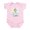 Petal Pink, variant on CafePress - Herecmstreble Body Suit - Baby Light Bodysuit, Size Newborn - 24 Months