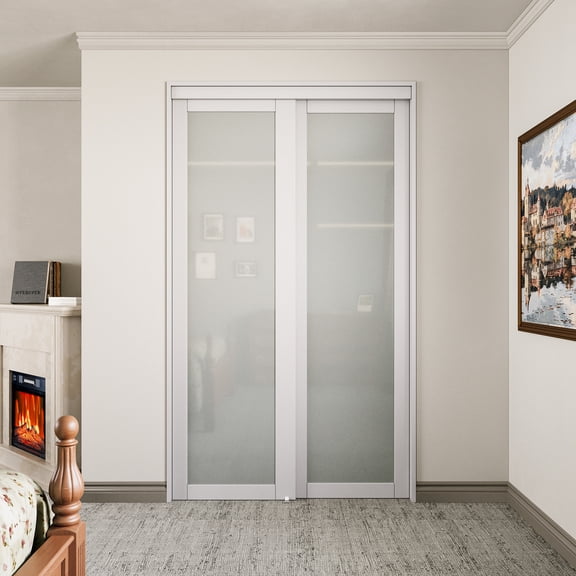 48" x 80" Pantry & Closet Sliding Doors With Hardware Kit