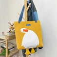 thumbnail image 4 of Xuewenshw Stylish Versatile Cute Quacking Pattern Blue Strap Shoulder Bag Function Portable Storage Pouch under Bed Sweater Storage, 4 of 4