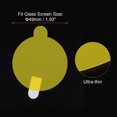 thumbnail image 2 of Uxcell 49mm Soft PET Anti Fingerprint Clear Round Watch Glass Screen Protectors 5 Pack, 2 of 6