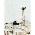 thumbnail image 3 of Harper, Ethan 12x14 Black Modern Framed Museum Art Print Titled - Rustic Prairie II, 3 of 5