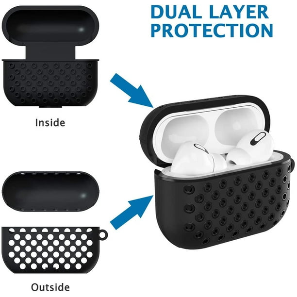 Airpods Pro Case AIMTYD Airpods Pro Protective Case Cover Dual