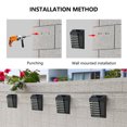 thumbnail image 4 of Luces de pared Lámpara decorativa de ahorro de energía ABS Impermeable Ecológico Linterna automática Patio Valla Escaleras Paisaje al aire Iluminación y accesorios  0613 Modo de respiración Injueey HA073454-02, 4 of 6