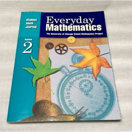 Everyday Mathematics Student Math Journal Vol 2 Fifth 5th Grade Level - 