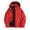 A349-Red, variant on Kalauyu Mens Hood Windproof Rain Jacket Lined Drawstring with Multi Flap Pocket Water Resistant Hiking Daily Spring Fall Outdoor Coat Tops