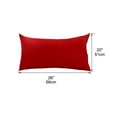 thumbnail image 4 of PiccoCasa Set of 2 300TC Egyptian Cotton Pillowcases Red Standard(20"x26"), 4 of 7