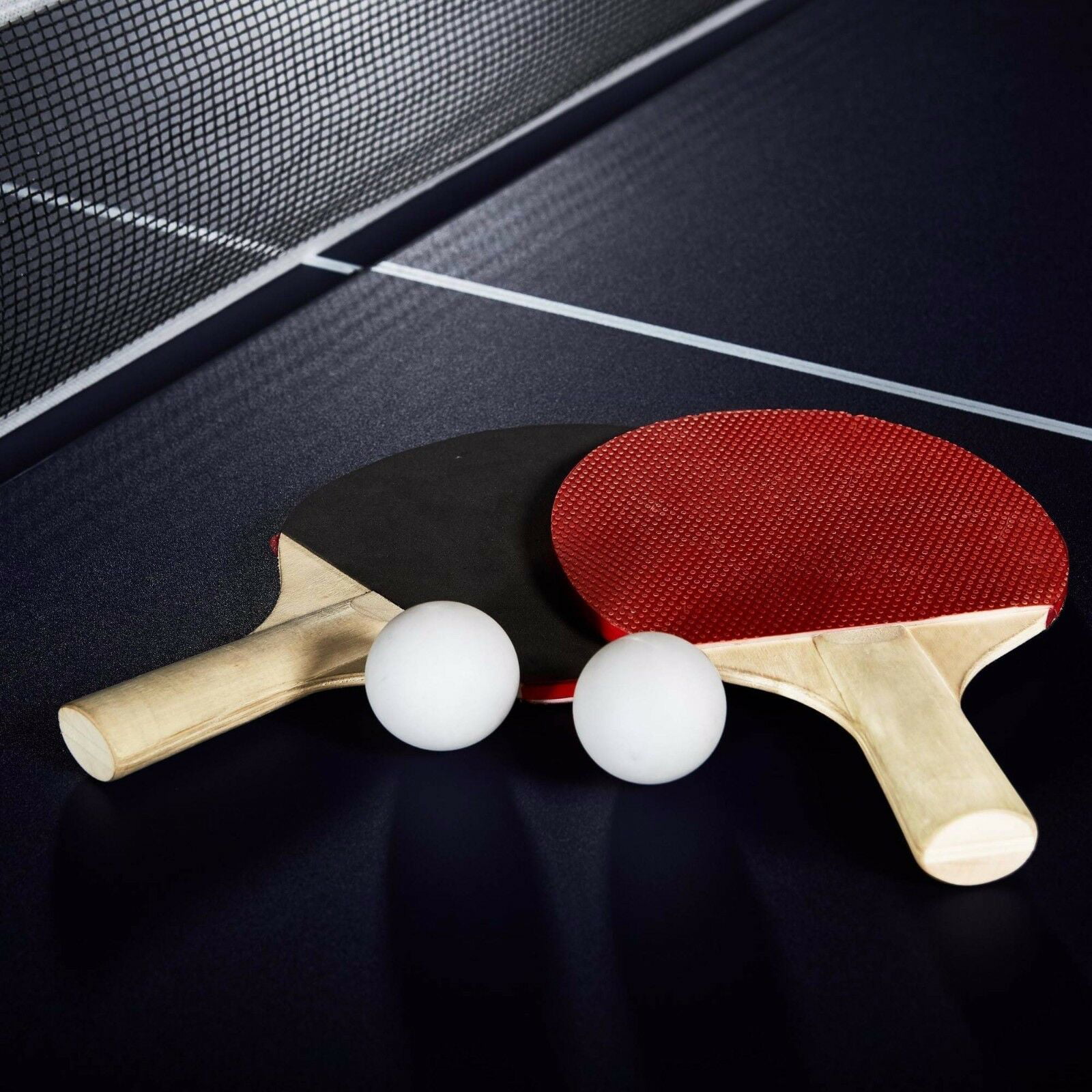 Indoor-Outdoor Play MD Sports 4 Piece Table Tennis Ping Pong Kids Fold-Up 9'x5' 