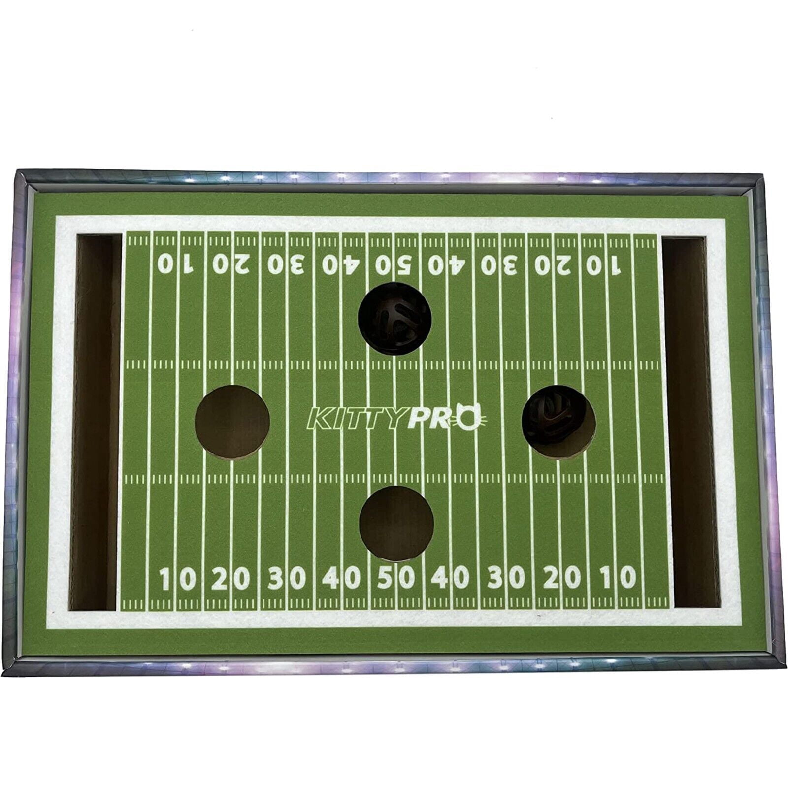 Pets First NFL San Francisco 49ers Cat Scratcher Box Football Field Designed Cat Scratcher & Lounge