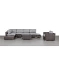 thumbnail image 2 of Living Source International 9-Piece Sectional Set with Cushions in Espresso, 2 of 2