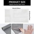 thumbnail image 2 of 59 Inch Gray Netting Mesh Fabric Weave Net Fabric by The Yard Polyester Voile Breathable Solid Soft Fishnet Sheer Tulle Cloth for Sewing Making Crafts Costumes Garments Backpack Home Decor diy, 2 of 9