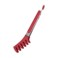 thumbnail image 1 of Bakeware Stainless Steel Pasta Tongs with Silicone Tips for Non Serving and Cooking Precision, 1 of 4
