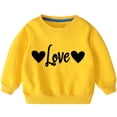 thumbnail image 3 of Hicidod Toddler Crewneck Sweatshirts Fashion Solid Color Pullover Tops Long Sleeve Kids Cotton Blouse for Boys Girls, 3 of 4