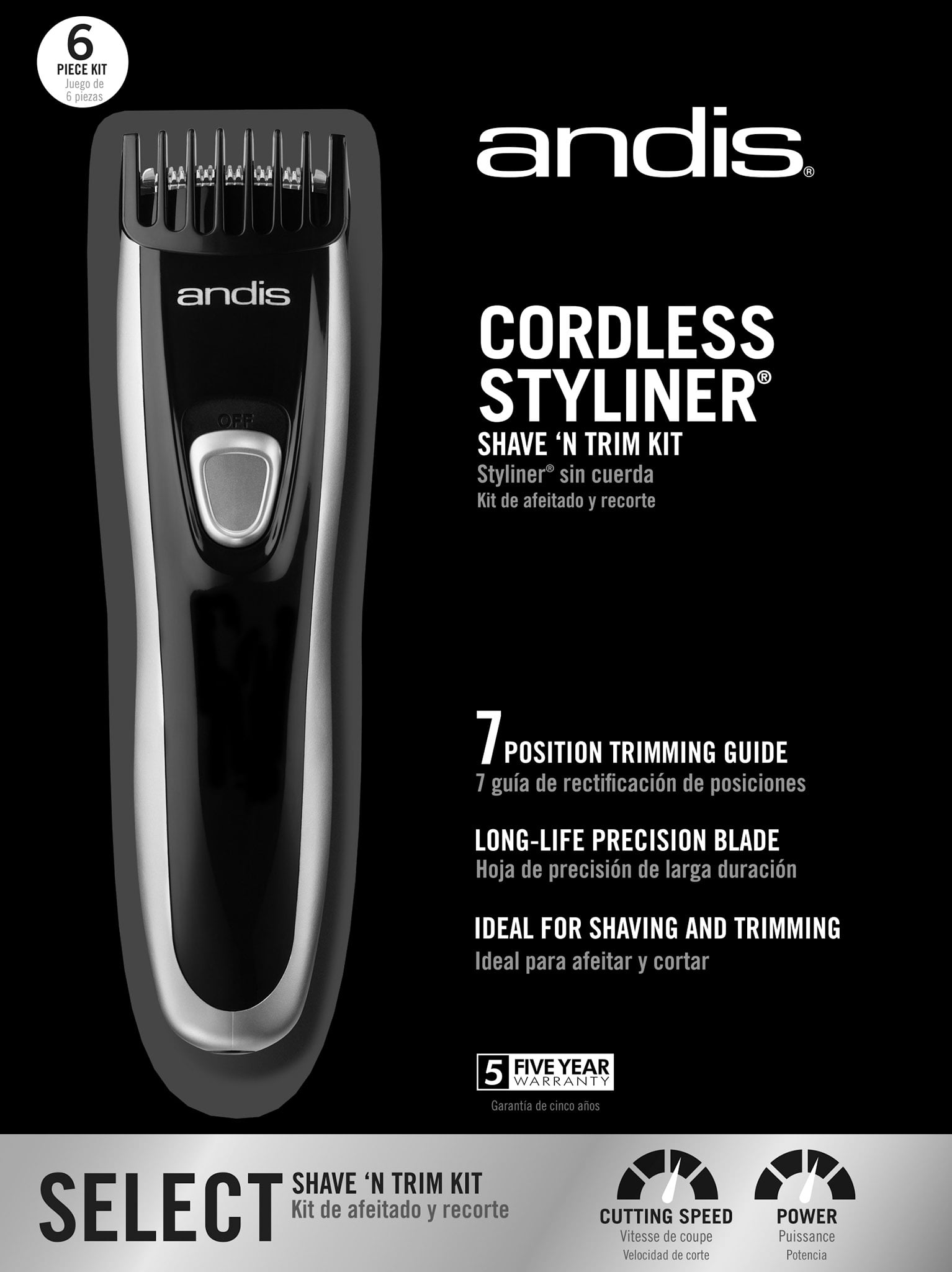 andis cordless styliner
