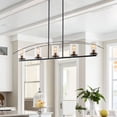 thumbnail image 4 of Aiwen Novelty Linear Chandelier Creative Pendant Light Fixture Modern Light Fixture, 4 of 8