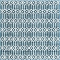 thumbnail image 5 of Unique Loom Matrix Trellis Collection Area Rug - Diamonds (5' 3" Square Blue/Light Blue), 5 of 6