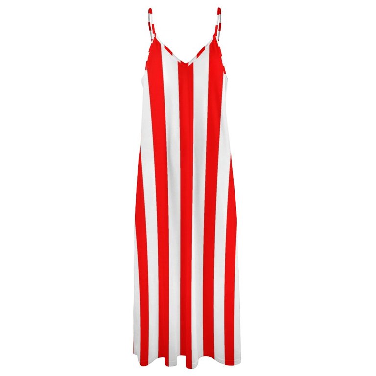 Red and White Vertical Stripes Sleeveless Dress elegant party dresses for women023 dresses korean style - Walmart.com Red and White Vertical Stripes Sleeveless Dress elegant party dresses for women023 dresses korean style - Walmart.com