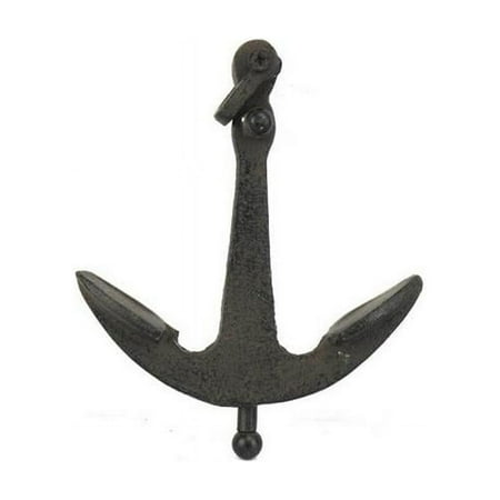 Handcrafted Decor Cast Iron Anchor Paperweight- 5 in.