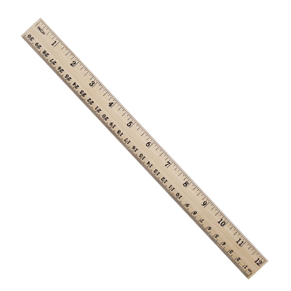 15cm30cm wooden ruler teaching aid wooden ruler tailoring primary