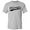 Chicago Sport Grey, variant on UGP Campus Apparel Austin Baseball Script - T-Shirt - Large - Sport Grey