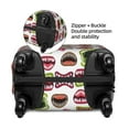 thumbnail image 4 of Lsque Halloween Mouth Printed Luggage Cover, Travel Luggage Protector,Scratch and Dirt Resistant, Fits 18-32 Inch Luggage - Medium, 4 of 9