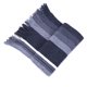 thumbnail image 5 of Bufanda cálida con borlas para hombre de otoño e invierno, bufanda gruesa y ancha a rayas para hombre, 5 of 5