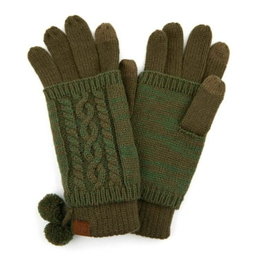 CC Touchscreen Glove w/ Cuff & Tassel
