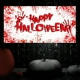 thumbnail image 6 of Gaecuw Spooky Forest Scary Cemetery , Halloween Banners Decorative Photo Backgrounds Halloween Decoration Supplies Events Outdoor Party Supplies, Window Door Decoration for Halloween Decoration, 6 of 6