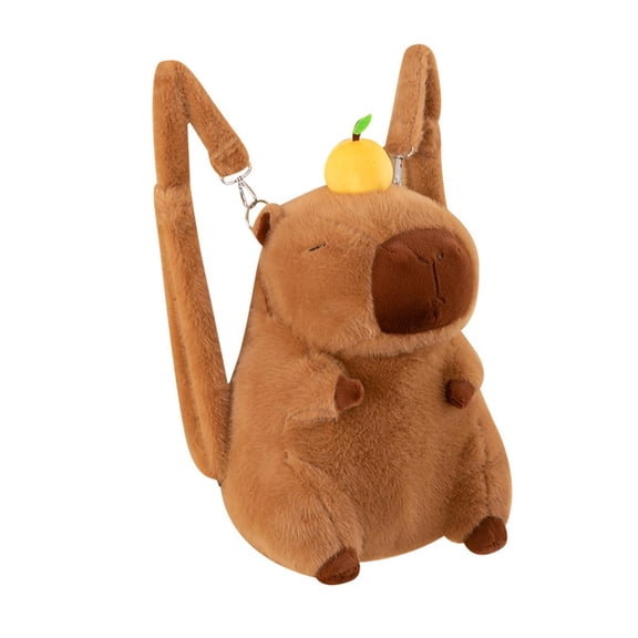 Milageto Capybara Backpack Cartoon Daypack Gifts Funny Backpack Cute Cartoon Backpack for