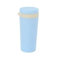 thumbnail image 1 of Botella deportiva de trigo Naiovety con tapa a prueba de fugas gran capacidad Azul, 1 of 6