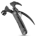 thumbnail image 1 of Regalos para hombres, novios, esposos, ideas geniales y únicas para regalos de cumpleaños y Navidad para él, papá, mini martillo multiherramienta con cuchillo, equipo de campamento, supervivencia T, 1 of 5