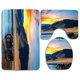 thumbnail image 1 of ABPHQTO Caballos al atardecer Juego de alfombras de baño de 3 piezas Alfombra de baño Alfombra de contorno y tapa de inodoro ABPHQTO  Cont-CHAPPLE-26695, 1 of 2