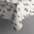 thumbnail image 5 of White Bigfoot and Tree Pattern Square Tablecloth,Waterproof Square Table Cover,Wipeable Spillproof Washable Table Cover for Home Kitchen Party Decor 42"X42"(107x107cm), 5 of 6