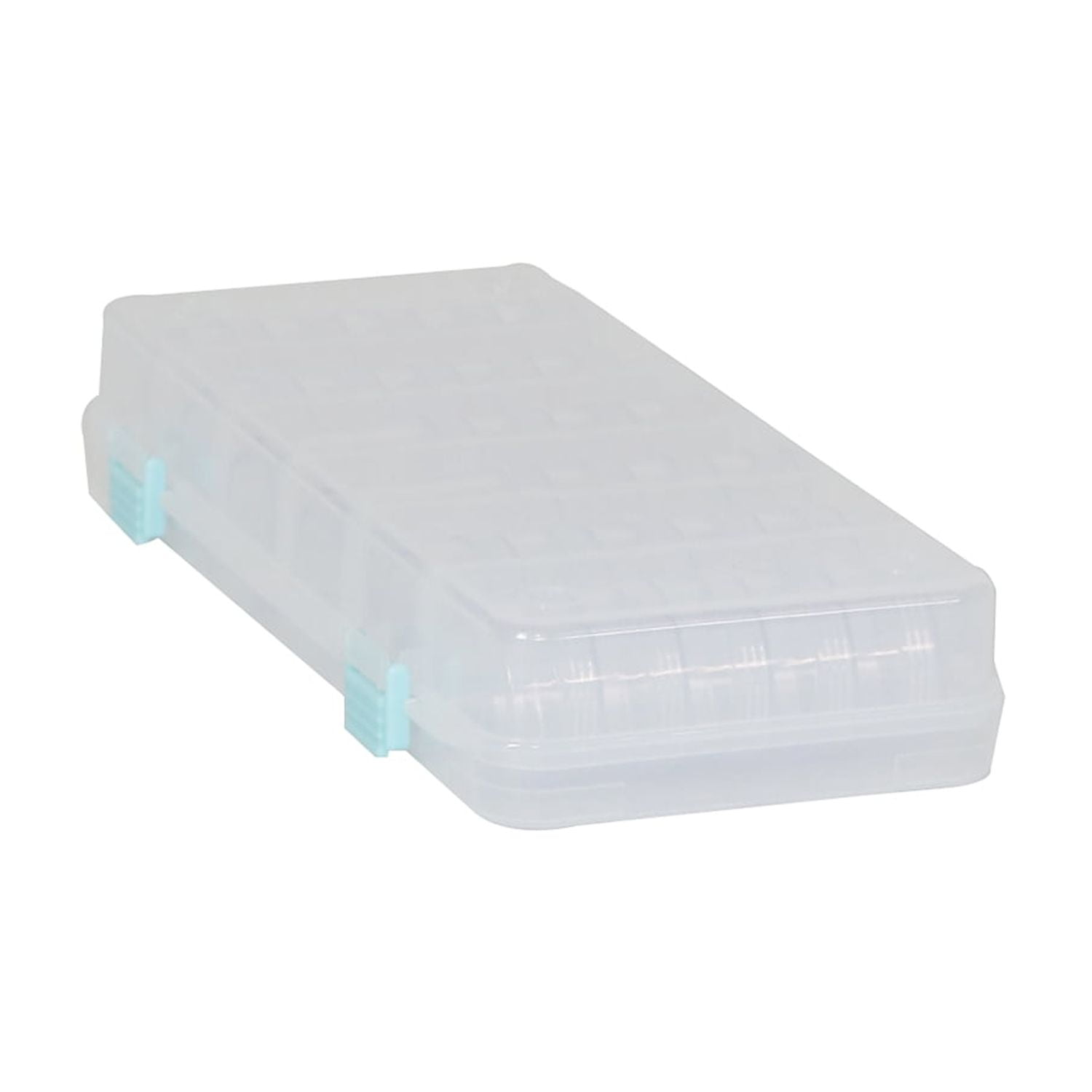 (3 pack) Everything Mary Clear Plastic Bead Storage Case with 28 Jars – Jewelry Making & Craft Organizer Box