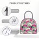thumbnail image 4 of Balery Orchids Flowers Bolsa de Almuerzo para Mujeres, Caja de Almuerzo, Bolsa de Almuerzo Pequeña Impermeable, Tote de Almuerzo Reutilizable con Gran Capacidad, 4 of 6